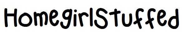 HomegirlStuffed字体