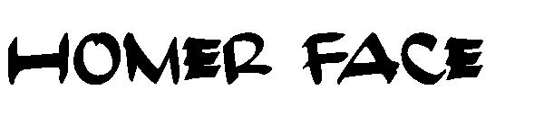 Homer Face字体