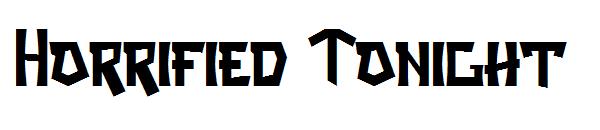 Horrified Tonight字体