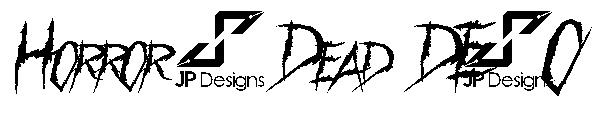 Horror & Dead DEMO字体