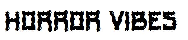 Horror Vibes字体