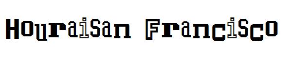 Houraisan Francisco字体