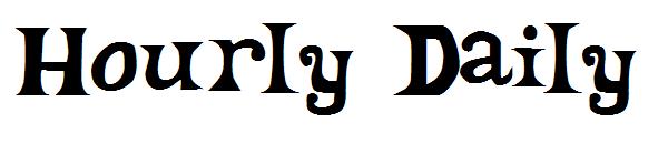 Hourly Daily字体
