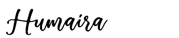 Humaira字体
