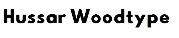 Hussar Woodtype字体