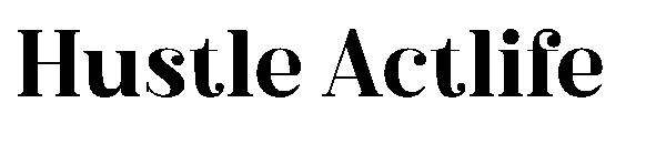 Hustle Actlife字体