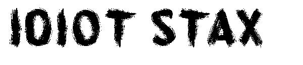 Idiot Stax字体