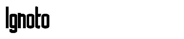 Ignoto字体