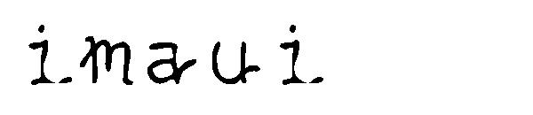 imaui字体