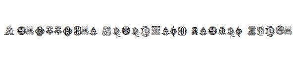 Intellecta Monograms Random Eight字体