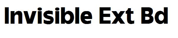 Invisible Ext Bd字体