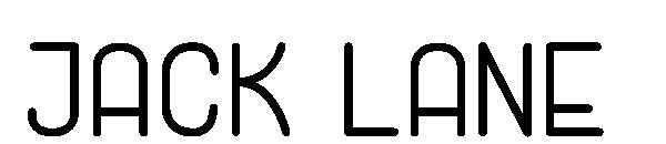 Jack Lane字体