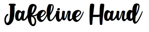 Jafeline Hand字体