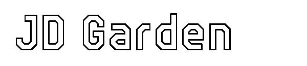 JD Garden字体