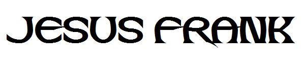 Jesus Frank字体