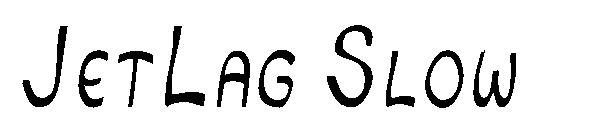 JetLag Slow字体