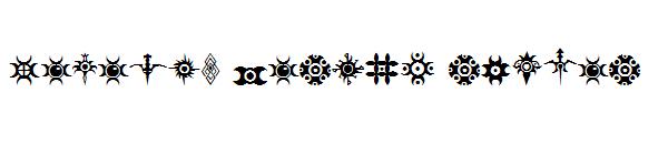 Jewelry Design Shapes字体