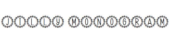 Jilly Monogram字体