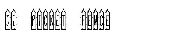 JI Picket Fence字体