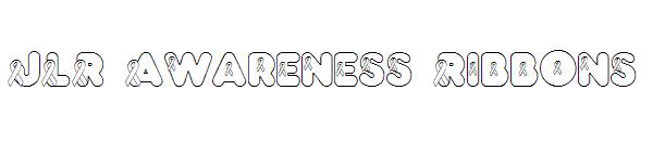 JLR Awareness Ribbons字体