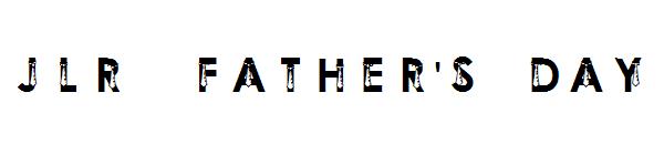 JLR Father's Day字体