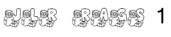 JLR Rags 1字体