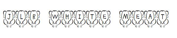 JLR White Meat字体