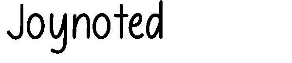 Joynoted字体