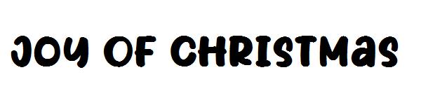 Joy Of Christmas字体