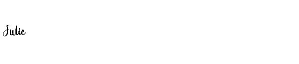 Julie字体
