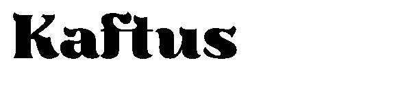 Kaftus字体