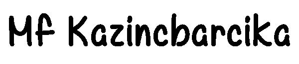 Mf Kazincbarcika字体