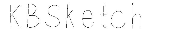 KBSketch字体
