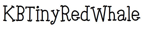 KBTinyRedWhale字体