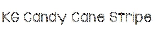 KG Candy Cane Stripe字体