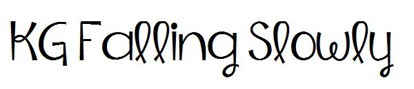 KG Falling Slowly字体
