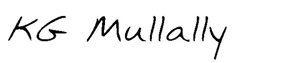 KG Mullally字体