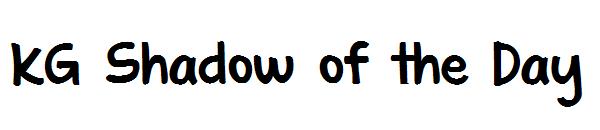 KG Shadow of the Day字体