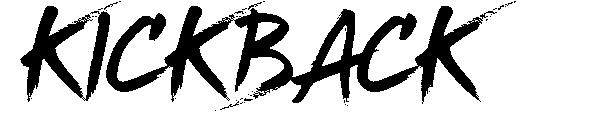 Kickback字体