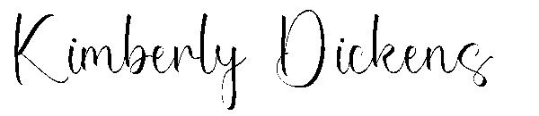 Kimberly Dickens字体