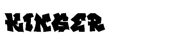 KINGER字体
