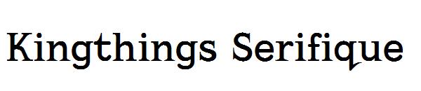 Kingthings Serifique字体