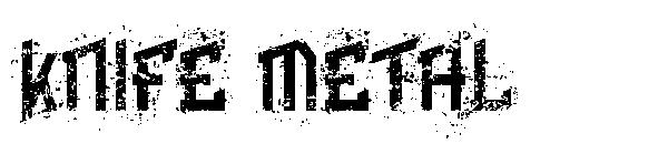 Knife Metal字体