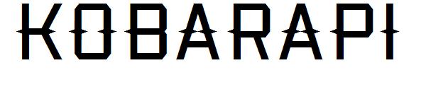 Kobarapi字体