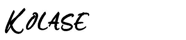 Kolase字体