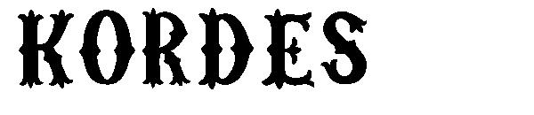 Kordes字体