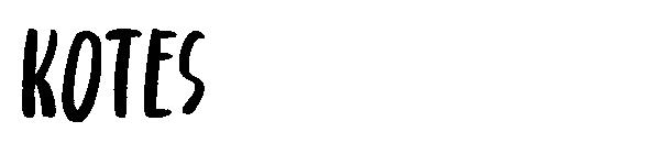 Kotes字体