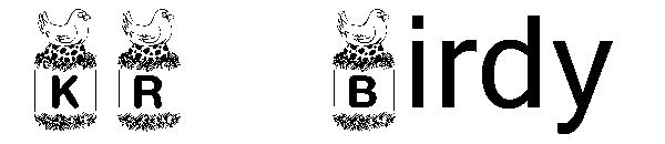 KR Birdy字体
