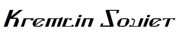 Kremlin Soviet字体
