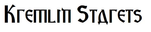 Kremlin Starets字体